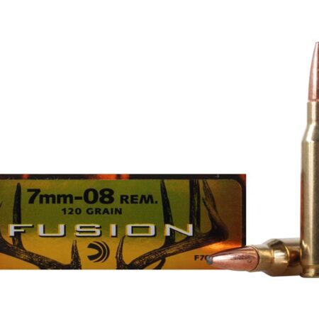 Federal Fusion 7mm-08 Remington 120 Gr. Spitzer Boat Tail- Box of 20