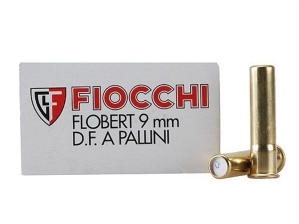 Fiocchi 9mm Rimfire (Flobert) #6 Shot Shotshell- Box of 50
