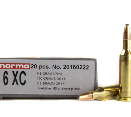 Norma Precision 6mm XC 100 Gr. Oryx Protected Point- Box of 20
