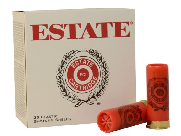 Estate Target Load 12 Gauge 2-3/4" 1-1/8 oz #8 Shot- Case of 250