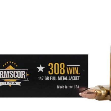 Armscor .308 Winchester  147 Gr. Full Metal Jacket- Box of 20