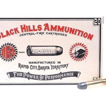 Black Hills Cowboy Action .38-55 WCF 255 Gr. Lead Flat Nose- Box of 20