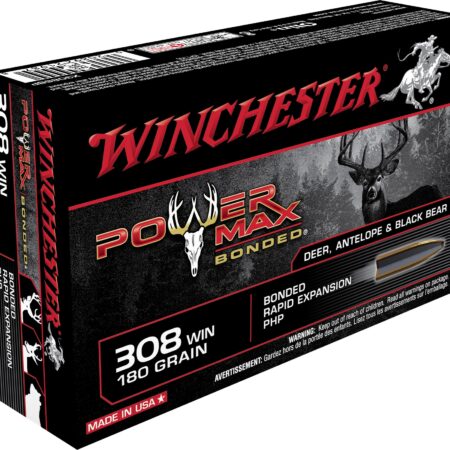 Winchester Power Max Bonded .308 Winchester 180 Gr. Protected Hollow Point- Box of 20