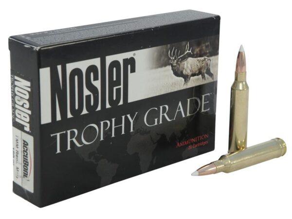 Nosler Trophy Grade 7mm Remington Magnum 160 Gr. AccuBond- Box of 20
