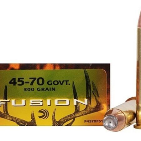 Federal Fusion .45-70 Government 300 Gr. Spitzer- Box of 20
