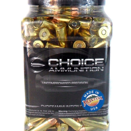 Choice Ammunition .44 Mag 240 Gr. Plated Target Hollow Point- Jug of 200
