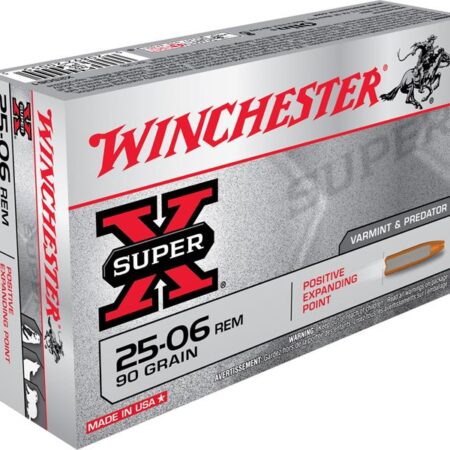 Winchester Super-X .25-06 Remington 90 Gr. Positive Expanding Point- Box of 20