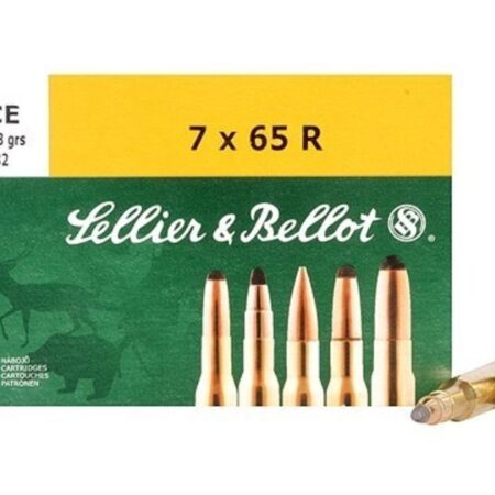 Sellier & Bellot 7x65mm Rimmed 173 Gr. Soft Point Cutting Edge- Box of 20