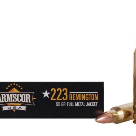Armscor .223 Remington 55 Gr. Full Metal Jacket- Box of 20