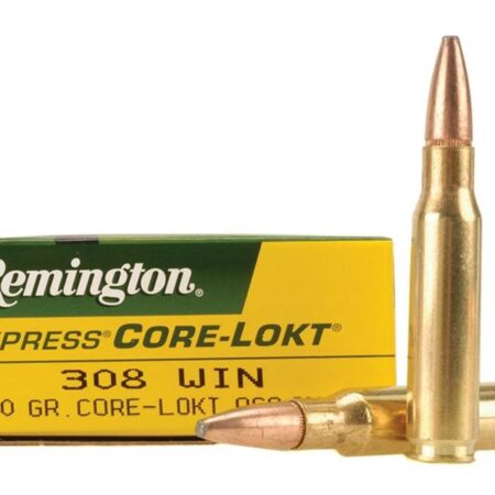 Remington Express .308 Winchester 150 Gr. Core-Lokt Pointed Soft Point- Box of 20