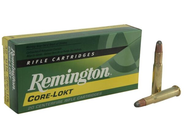 Remington Express .32 Winchester Special 170 Gr. Core-Lokt Soft Point- Box of 20