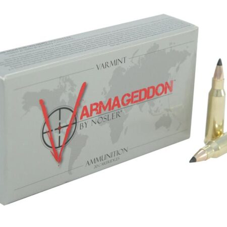 Nosler Varmageddon .221 Remington Fireball 40 Gr. Tipped Flat Base- Box of 20