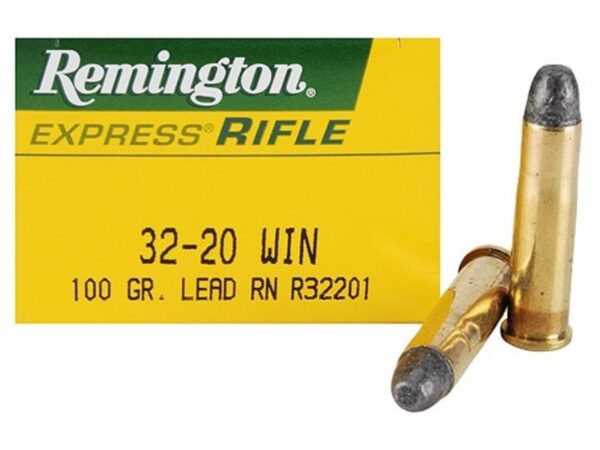 Remington Express .32-20 WCF 100 Gr. Lead Flat Nose- Box of 50