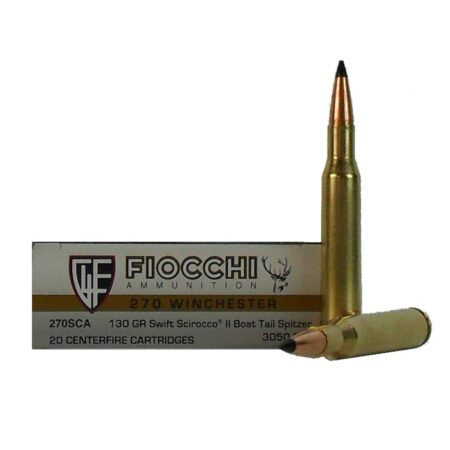 Fiocchi Extrema .270 Winchester 130 Gr. Swift Scirocco II- Box of 20