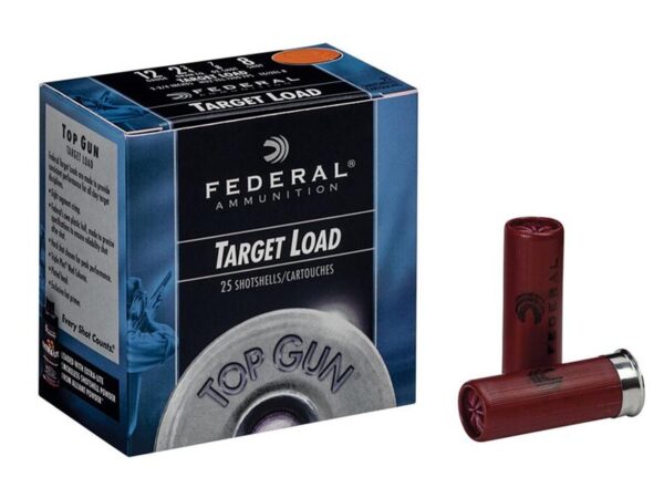 Federal Top Gun 12 Gauge 2-3/4" 1-1/8 oz #7-1/2 Shot- Box of 25