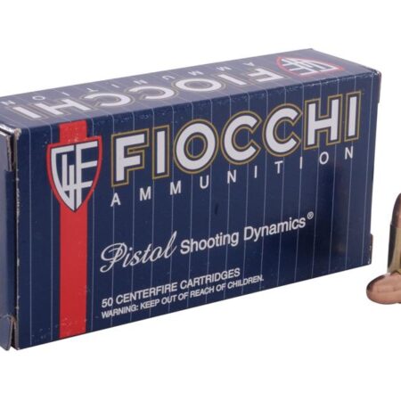 Fiocchi Shooting Dynamics 9mm Luger 158 Gr. Full Metal Jacket Subsonic- Box of 50