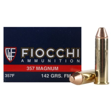Fiocchi Shooting Dynamics .357 Magnum 142 Gr. Full Metal Jacket Truncated Cone- Box of 50