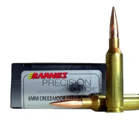 Barnes Precision Match 6mm Creedmoor 112 Gr. Open Tip Match (OTM)- Box of 20