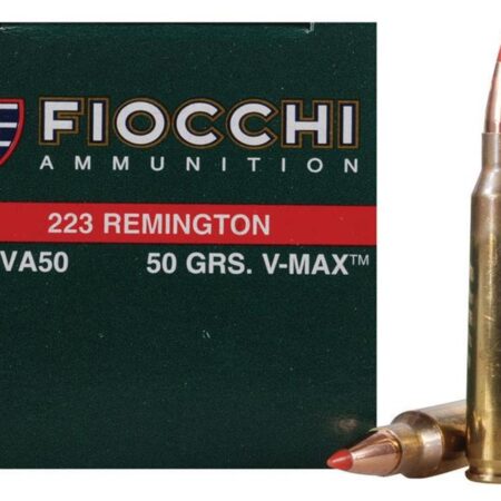 Fiocchi Extrema .223 Remington 50 Gr. Hornady V-Max- Box of 50