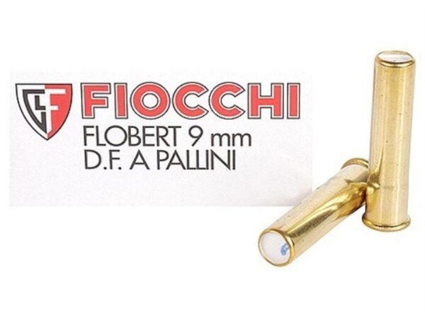 Fiocchi 9mm Rimfire (Flobert) #7-1/2 Shot Shotshell- Box of 50