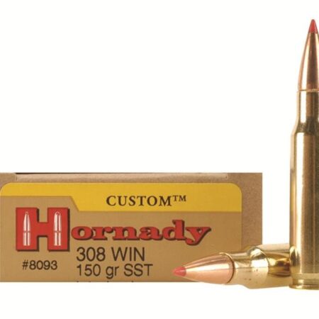 Hornady Custom .308 Winchester 150 Gr. SST- Box of 20