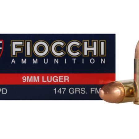 Fiocchi Shooting Dynamics 9mm Luger 147 Gr. Full Metal Jacket- Box of 50