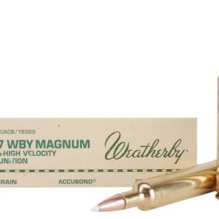 Weatherby .257 Weatherby Magnum 110 Gr. Nosler AccuBond- Box of 20