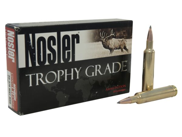 Nosler Trophy Grade .30-378 Weatherby Magnum 210 Gr AccuBond Long Range- Box of 20