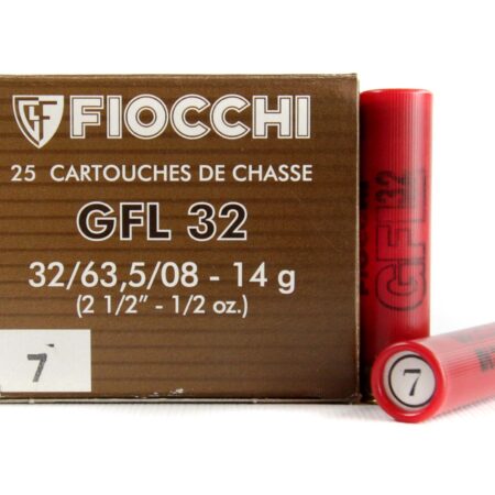 Fiocchi Field Load 32 Gauge 2-1/2" 1/2 oz #7 Shot- Box of 25