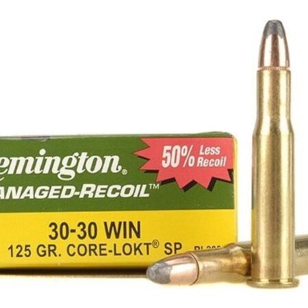 Remington Managed-Recoil .30-30 Winchester 125 Gr. Core-Lokt Soft Point- Box of 20