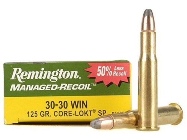 Remington Managed-Recoil .30-30 Winchester 125 Gr. Core-Lokt Soft Point- Box of 20