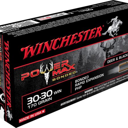 Winchester Power Max Bonded .30-30 Winchester 170 Gr. Protected Hollow Point- Box of 20