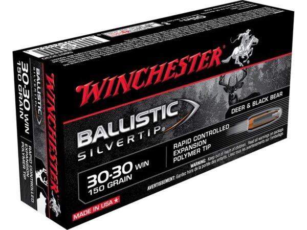 Winchester Supreme .30-30 Winchester 150 Gr. Ballistic Silvertip- Box of 20
