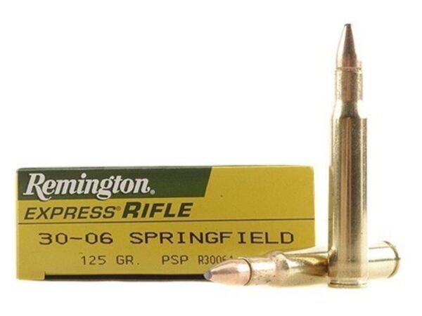 Remington Core-Lokt .30-06 Springfield 125 Gr. Pointed Soft Point- Box of 20