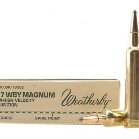 Weatherby Select Plus .257 Weatherby Magnum 100 Gr. Hornady InterLock Spire Point- Box of 20