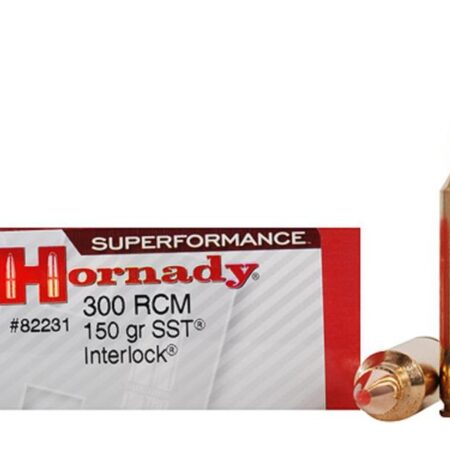 Hornady SUPERFORMANCE SST .300 Ruger Compact Magnum (RCM) 150 Gr. SST- Box of 20
