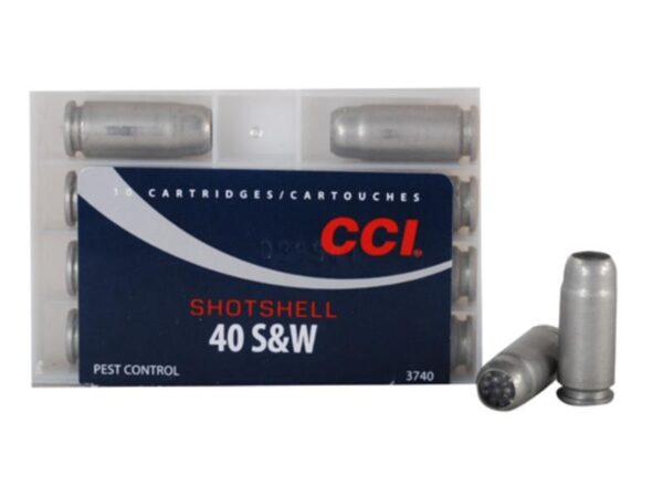 CCI Shotshell .40 S&W 88 Gr. #9 Shot- Aluminum Case- Box of 10
