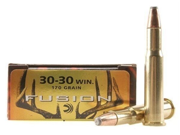 Federal Fusion .30-30 Winchester 170 Gr. Flat Nose- Box of 20