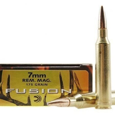 Federal Fusion 7mm Remington Magnum 175 Gr. Spitzer Boat Tail- Box of 20