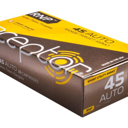 Inceptor Sport Utility .45 ACP 135 Gr. RNP Frangible- Lead-Free- Box of 50