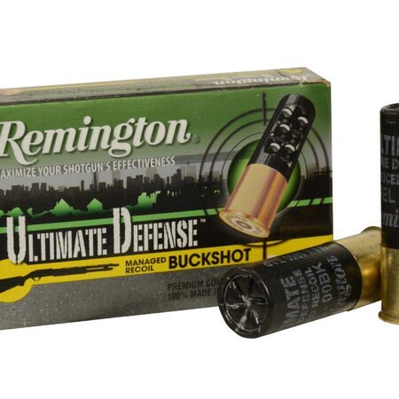 Remington Ultimate Defense 12 Gauge 2-3/4" 00 Buckshot 8 Pellets- Box of 5