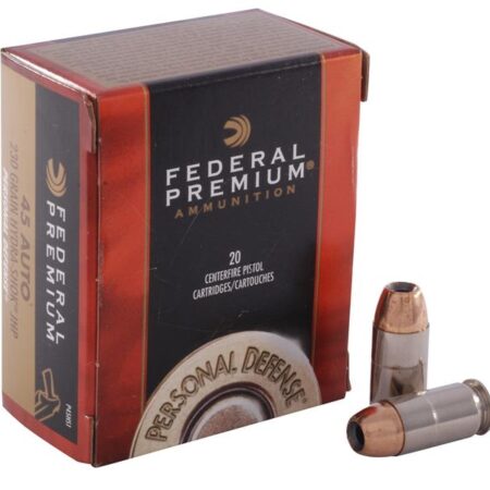 Federal .45 ACP 230 Gr. Hydra-Shok Jacketed Hollow Point- Box of 20