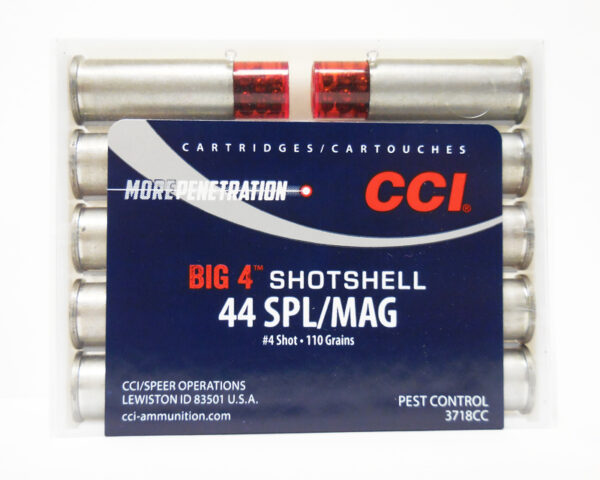 CCI Big 4 Shotshell .44 Special 110 Gr. #4 Shot- Box of 10