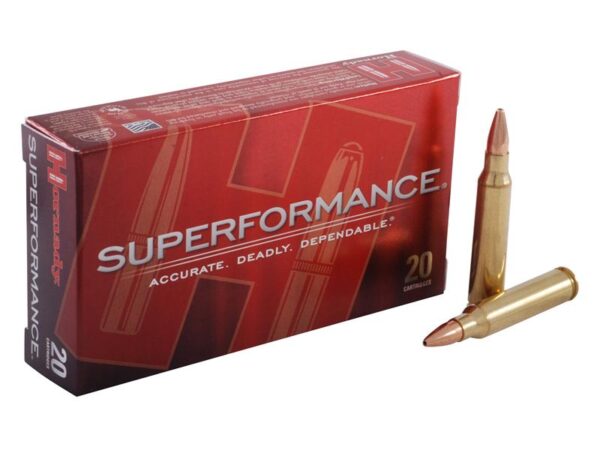 Hornady SUPERFORMANCE 5.56x45mm NATO 55 Gr. GMX Boat Tail- Box of 20
