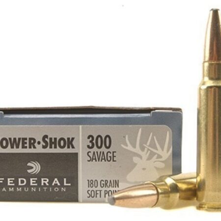 Federal Power-Shok .300 Savage 180 Gr. Soft Point- Box of 20
