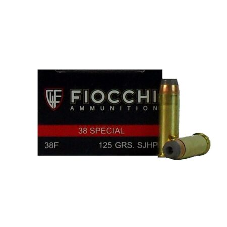 Fiocchi Shooting Dynamics .38 Special 125 Gr. Semi-Jacketed Hollow Point- Box of 50