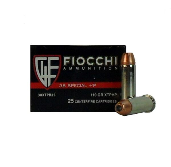 Fiocchi Extrema .38 Special +P 110 Gr. Hornady XTP JHP- Box of 25