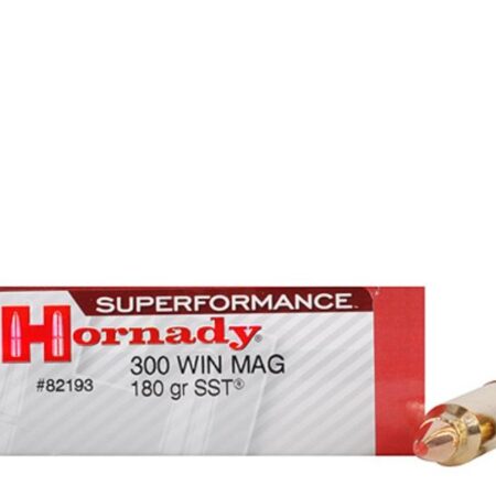 Hornady SUPERFORMANCE .300 Winchester Magnum 180 Gr. SST- Box of 20