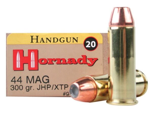 Hornady Custom .44 Remington Magnum 300 Gr. XTP Jacketed Hollow Point- Box of 20