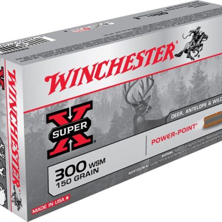 Winchester Super-X .300 Winchester Short Magnum (WSM) 150 Gr. Power-Point- Box of 20